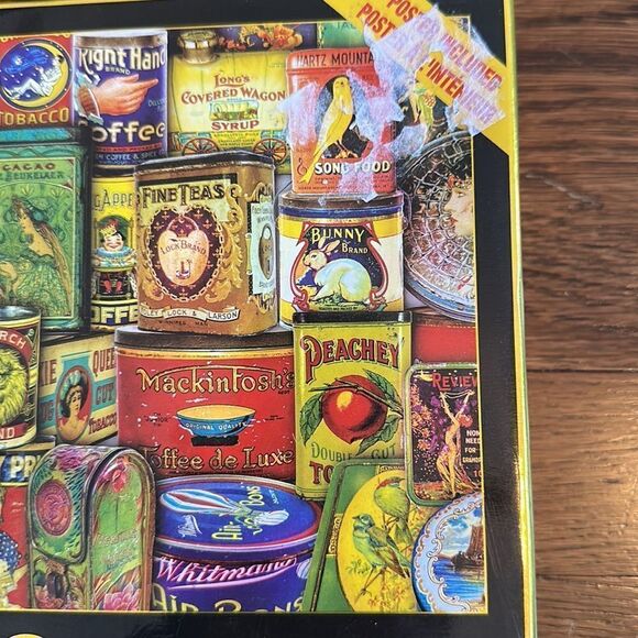 Milton Bradley Big Ben Luxe Antique Advertising 1000 piece puzzle - Picture 3 of 4